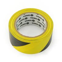 Vorel Oem Lipni įspėjamoji juosta - geltona-juoda 48mmx33m