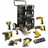 dewalt dcs367 - DEWALT COMBO SET 18V DCD996 + DCF880 + DCG405 + DCS331 + DCS367 + DCS570 + DCH273 + DCL050 4x5.0Ah TS VEŽIMAS - 1 nuotrauka