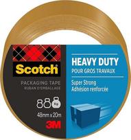 Scotch SCOTCH® Heavy Duty pakavimo juosta, 48 mm x 20,3 m, 1 vnt, ruda