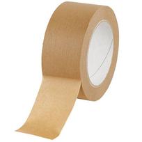 Popierinė pakavimo juosta KRAFT Solvent 50 mm x 50 metrų, ruda