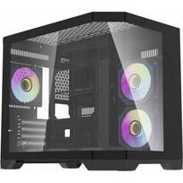darkflash argb fans - DarkFlash FT418 Black (Juodas) - 1 nuotrauka
