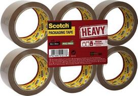 Pakavimo juosta Scotch Heavy, 50mmx66m, 6 vnt.