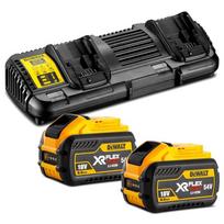 18v akumuliatorius 2 ah - DeWalt FlexVolt DCB547 2 x 9 Ah, 54 V ir įkroviklio DCB132 rinkinys DCB132X2 - 1 nuotrauka