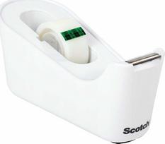3M SCOTCH C18 juostos dozatorius + Scotch® Magic™ nematoma juosta, 19 mm x 33 m, balta