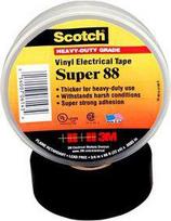 3M Izoliacinė juosta 19 x 20m juoda PVC Scotch Super 88 (80611615081)