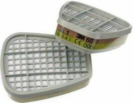 3M FILTRAS NUO DUJŲ IR DŪMŲ /2 vnt. + FORMALDEHIDAS 3M6075 A1