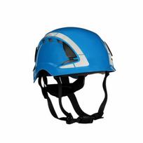 salmas saugos - Apsauginis šalmas, ventiliuojamas, SecureFit, mėlynas X5003V-CE, 3M - 1 nuotrauka
