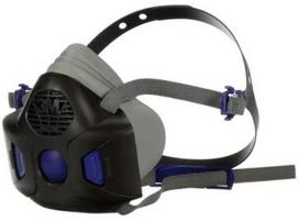 Apsauginė kaukė 3M SecureClick HF802SD; M; (be filtrų)