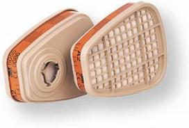 3m a2 filtras - Filtras 3M 6055; A2; 2 vnt. - 1 nuotrauka