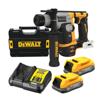 Perforatorius DeWalt DCH172E2T-QW; 1,4 J; SDS-plus; 18 V; 2x1,7 Ah akum.
