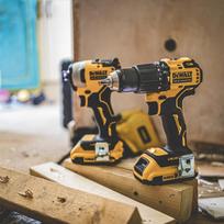 dewalt dcd709 - DeWalt DCK2062D2T-QW(DCD709+DCF809); 18 V; 2x2,0 Ah akum. - 3 nuotrauka