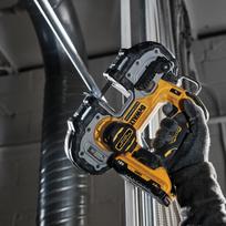 juostinis pjuklas - Dewalt DCS377NT-XJ, 18 V - 3 nuotrauka