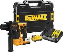 dewalt akumsi - Perforatorius Dewalt DCH072L2-QW; 1,1 J; 12 V; 2x3,0 Ah akum. - 1 nuotrauka
