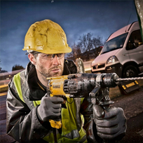 dewalt d25144 - Perforatorius DeWalt D25144KP; 3,0 J; SDS-plus + priedai - 5 nuotrauka