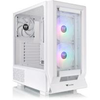 tempered glass pc case - Thermaltake Ceres 350 MX Snow (Baltas) - 1 nuotrauka