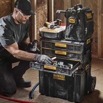 stalciui - įrankių dėžė su 3 stalčiais TOUGHSYSTEM 2.0 DEWALT [DWST08330-1] - 3 nuotrauka