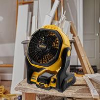 akumuliatorius dewalt - DeWALT cordless fan DCE512N-XJ 18V - 5 nuotrauka