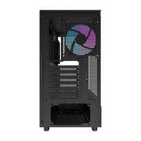 darkflash korpusas - DarkFlash DPX90 Black (Juodas) - 6 nuotrauka