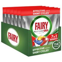 tablete - Indaplovių kapsulės Fairy Platinum Plus All in One, 114 vnt. - 1 nuotrauka