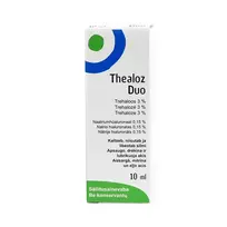 aky - THEALOZ DUO akių lašai, 10 ml - 2 nuotrauka