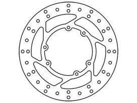 Stabdžių diskas MST301 Priekis fiksuotas TRW 240/101/3mm/117mm