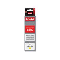 rasalai spausdintuvo - ActiveJet Cartridge AC-G490Y Yellow - 2 nuotrauka