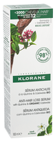 kofein -  KLORANE serumas nuo plaukų slinkimo su chininu, kofeinu, ekologišku edelveisu ir B grupės vitaminais, 100 ml - 2 nuotrauka
