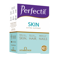 kapsules plaukams - PERFECTIL PLUS SKIN, 56 tabletės + kapsulės - 2 nuotrauka