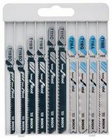 siaurapjuklis bosch - Pjūklelių komplektas Bosch 2607010630; 10 vnt. - 1 nuotrauka
