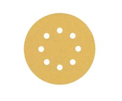 slifavimo popierius 125 - Šlifavimo popierius Bosch 2608900911; 125 mm; K100; 50 vnt. - 1 nuotrauka