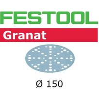 festool 150 diskas - Šlif. popierius eksc. šlifuokliui Festool STF 150 mm; 48; P40; GR; 50 vnt. - 1 nuotrauka