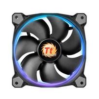 ledu ausintuvai - THERMALTAKE Riing 14 LED RGB Set of 3 high performance casefan 3 pieces 140x140x25mm RGB LED Noise 28.1 dBA with LNC - 1 nuotrauka