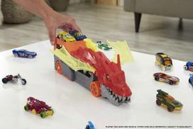 dragon wheels - Hot Wheels transporteris „Drakonas“ - 2 nuotrauka