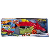 dragon wheels - Hot Wheels transporteris „Drakonas“ - 6 nuotrauka