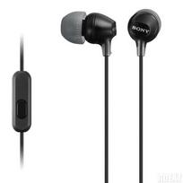 sony laidines ausines - Sony MDR-EX15AP Black (Juodos) - 3 nuotrauka