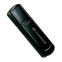 usb drives 64gb - Transcend JetFlash 350 64GB Black (Juodas) - 3 nuotrauka