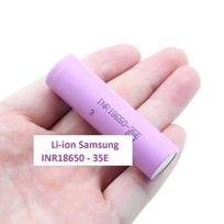 akumuliatorius 6v - Samsung INR18650-35E Li-ion akumuliatorius, 3450 mAh, 8A - 3 nuotrauka