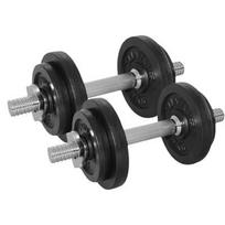 Ketaus hanteliai TUNTURI, 2x 10kg