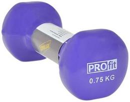 ProFit Vinyl Dumbbell 0.75kg Purple