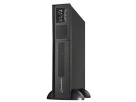 ups 1000va 1000w - Power Walker UPS On-Line 1000VA, PF1.0, 8x IEC OUT, USB/RS-232, LCD, Rack19''/To - 2 nuotrauka
