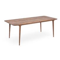 Valgomojo stalas iš riešutmedžio 90x200 cm Fawn - Gazzda