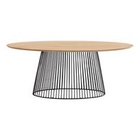 Valgomojo stalas su mango medienos stalviršiu Kave Home, 200 x 110 cm