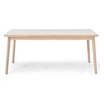Išskleidžiamas valgomojo stalas su baltu stalviršiu Hammel Single, 180 x 90 cm