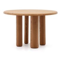 Apvalios formos valgomojo stalas iš uosio ø 120 cm Mailen – Kave Home