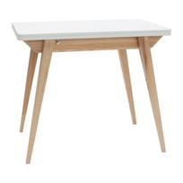 Sulankstomas valgomojo stalas su baltu stalviršiu 65x90 cm Envelope - Ragaba
