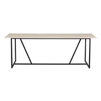 Iš uosio masyvo valgomojo stalas 90x220 cm Silas – WOOOD