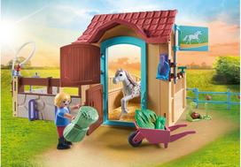 arkliai - Playmobil Horses Of Waterfall Riding Stable 71494, plastikas - 4 nuotrauka