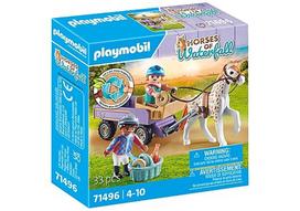 Playmobil Horses Of Waterfall Pony Carriage 71496, plastikas