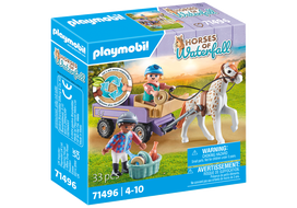 karietome - Playmobil Horses Of Waterfall Pony Carriage 71496, plastikas - 2 nuotrauka
