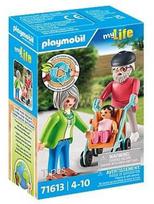 Playmobil My Life Grandparents With Baby 71613, plastikas